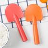 Creative Shovel Shaped Spoon Non Stick High Tempe Resistant Spoon Multifunctional Food Safe Free Standing Adorable Rice Spoon