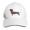 Dachshund Pattern Art Cap Fashion Casual Baseball Caps Adjustable Hat Hip Hop Summer Unisex Baseball Hats Polychromatic