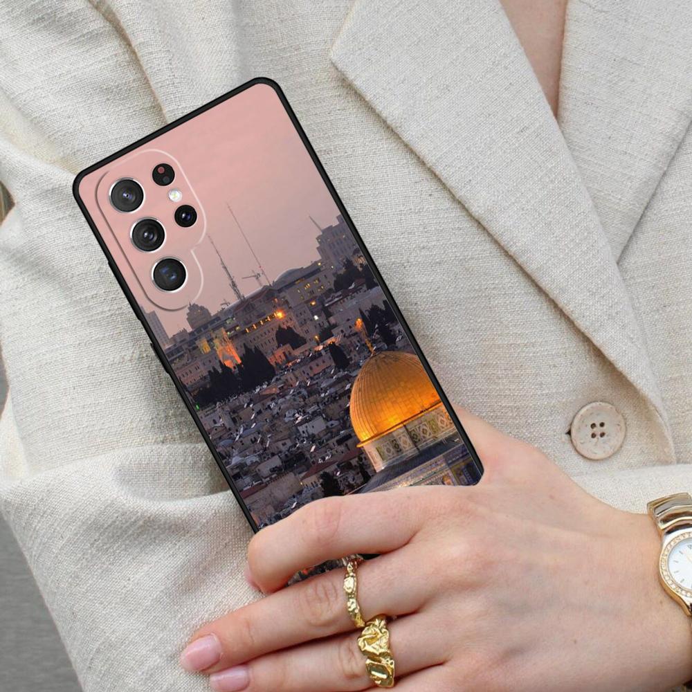 Jerusalem Building Cell Phone Case for Samsung Galaxy S26 Ultra S25 S24 S23 S22 S21 S20 Note10 Cover