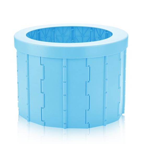 Car Portable Folding Commode Toilet Seat Porta Potty for Hiking Camping Long