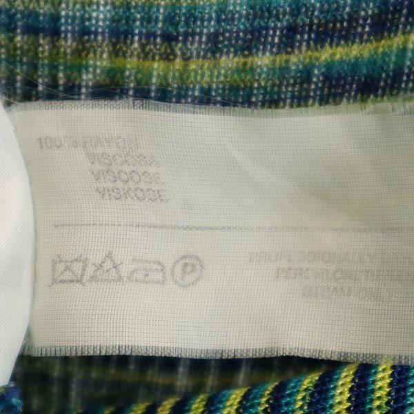 Missoni Made In Italy All-over Print Short Sleeve Knit Short Sleeve Sweater Women Used