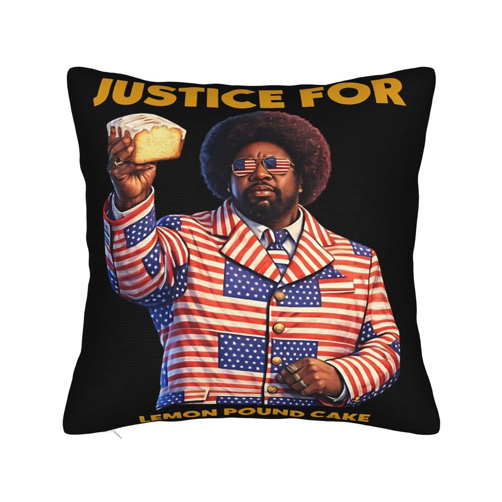 Afroman Justice For Lemon Pound Cake Pillow Cover Printing Cushion Cover Decoration Throw Pillow Case Cover Home Multiple Sizes