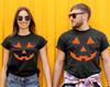 Kürbisgesicht Jack O Lantern Partner-Shirt Halloween Unisex T-Shirts Halloween