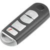 ACROPIX 315 MHz 4 Buttons SUV Keyless Entry Remote Key Fob Fit for Mazda 6 - Pack of 1 Black
