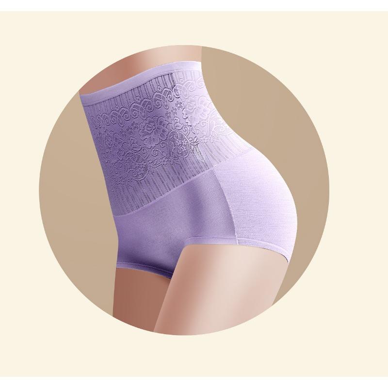 Women High Waist Postpartum Shaping Brief Tummy Control Butt Lifting Body Shaper Underwear