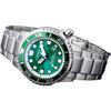 Citizen Promaster Light Powered Quartz Movement Stainless Steel Strap Watch Men's Watches Green BN0158-85X