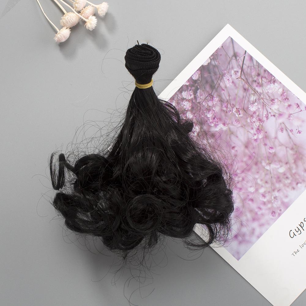 Multicolor BJD SD Curly Hair 15*100cm Cataleya Doll Wig All Dolls Hair Wigs DIY Toys