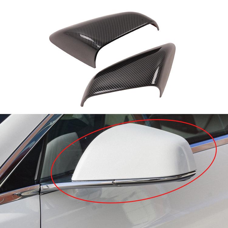 

2019 MODEL-X-ABS Черный Титан Углеродное волокно Накладка на зеркало заднего вида Yes