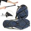 1 Pair Non-slip Ice Snow Gripper Shoe Cover Camping Outdoor Sports Shoe Cover Walk Traction Cleats Ice Crampon Shoe Covers