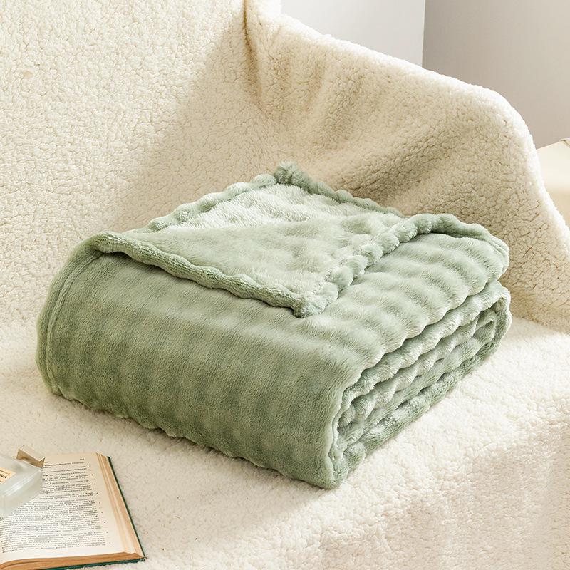 Bubble Rabbit Superweiche Flanelldecke - Nickerchen-/Sofadecke