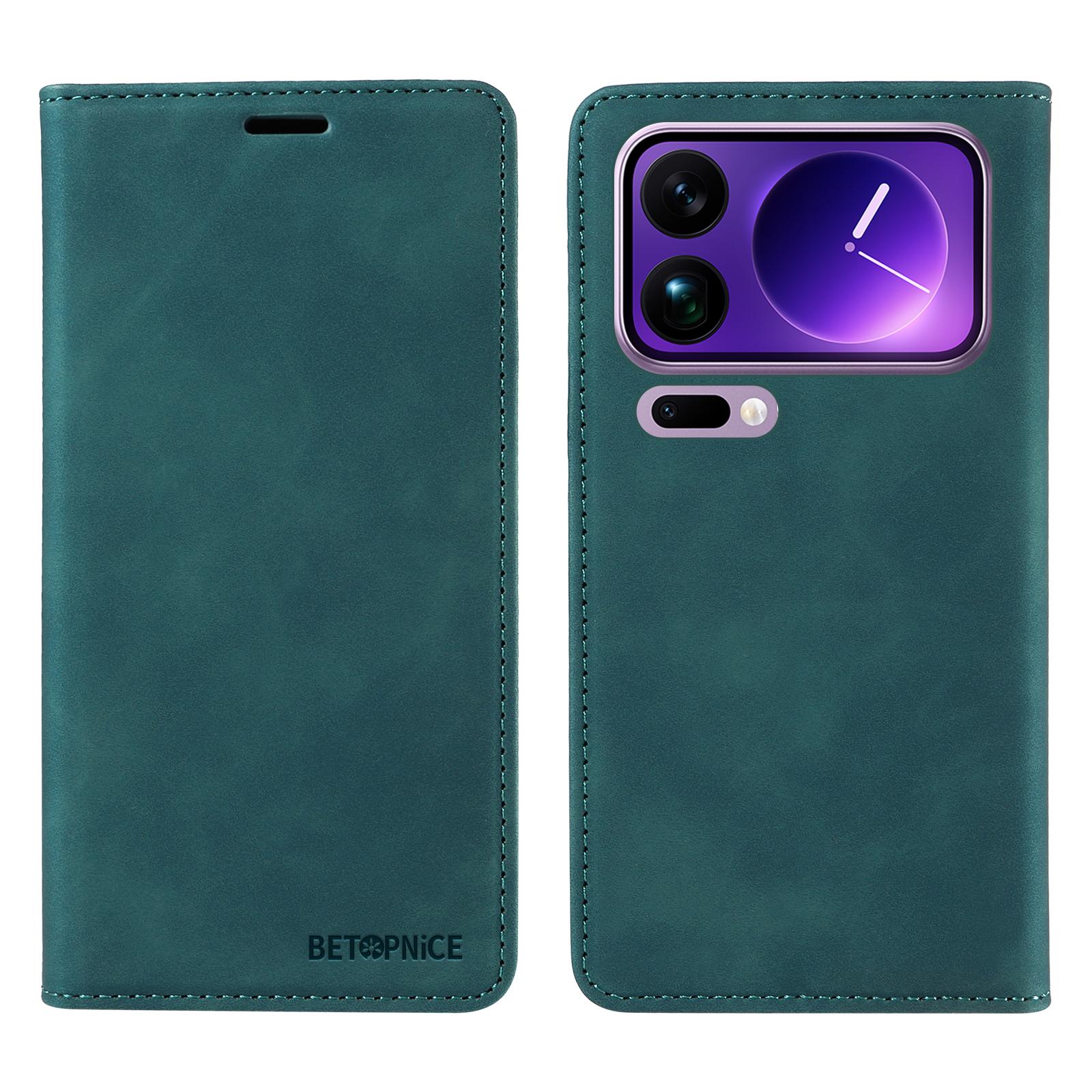 

For Xiaomi 17 Pro Max Case BETOPNICE Magnetic Closure RFID Blocking Wallet Stand Leather Phone Cover