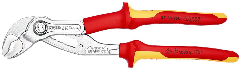 KNIPEX Insulated Cobra Water Pump 1000V 8726-250 Pliers,