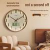 Timess Smart Luminous Radio Wall Clock