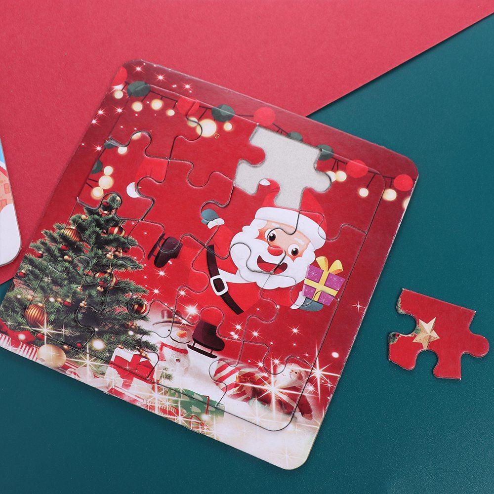 Christmas Christmas Puzzle Toys Santa Claus Cartoon Jigsaw Puzzles  Christmas Gifts