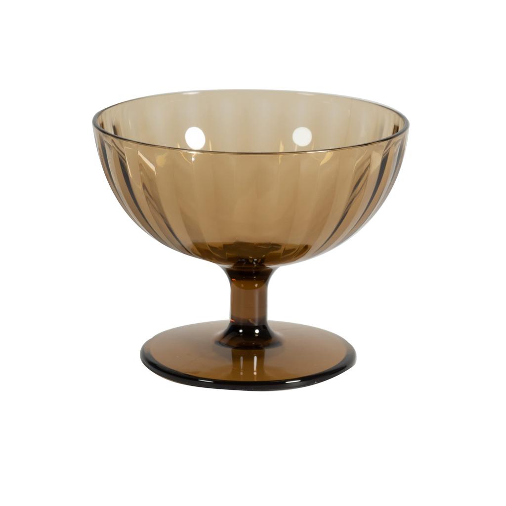 Plakira Breakproof Dessert Glass, 200ml, Dishwasher Safe, Made in Japan, Perfect for Outdoor Activities, Kids, Home Parties, Caramel, Tea, Sweets,