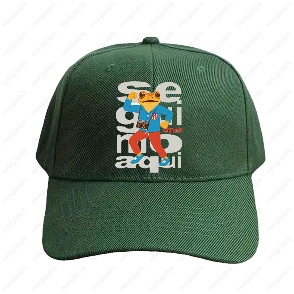 DtMF Deb Tirar Ms Fotos Benito Puerto Rico Seguimo Aqu Concho Sapo Cap Woman Man Adult Adjustable Printed Baseball Caps