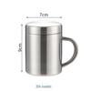 SiGang Double-Layer Insulated Stainless Steel Coffee Mug