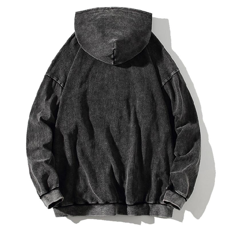 Anime Tokitou Muichirou Hoodie Demon Slayer Iguro Obanai Sweatshirt Damen Herren Kleidung Langarm Streetwear Gewaschene Baumwolle Oberteile