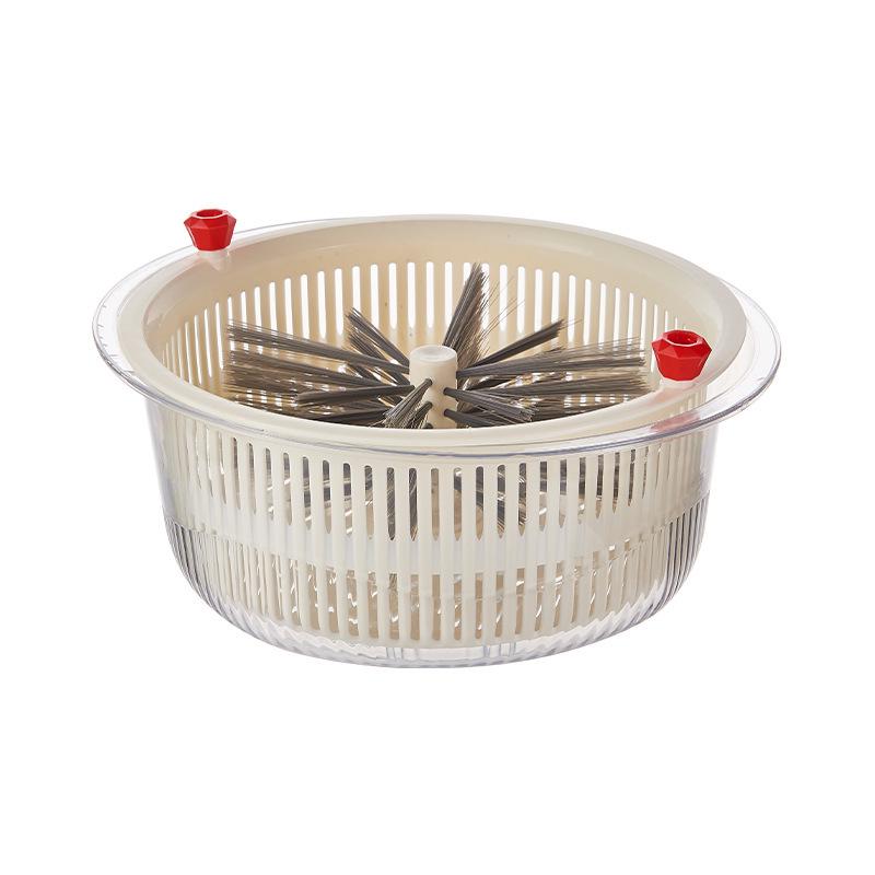 Double Layer Cute Fruit & Vegetable Drain Basket with Large Capacity