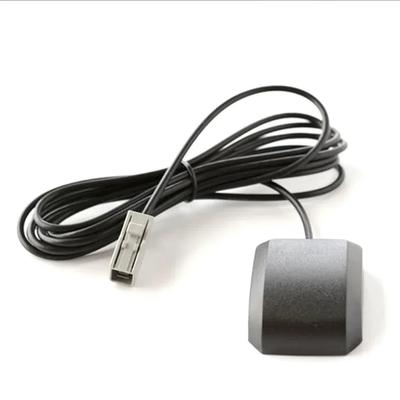 1x Juoda GPS antena GT5 antenėlė Alpine, Clarion, Pioneer automobilinei navigacijai GT5-1S 28dB 1575,42 MHz Atsarginė dalis