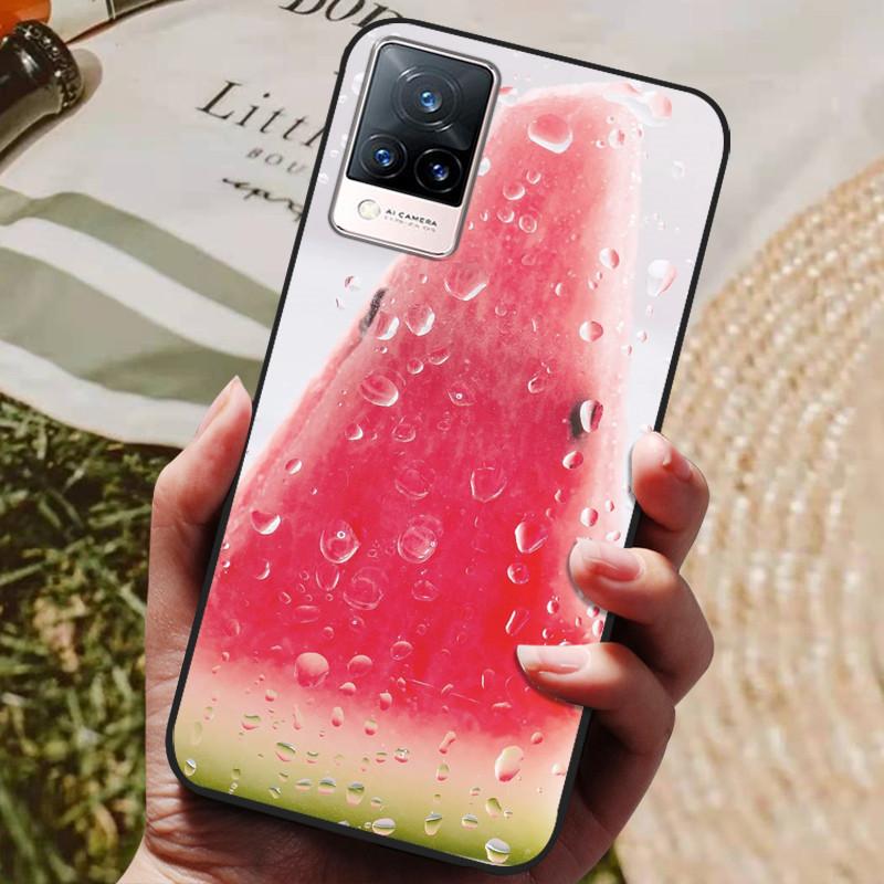 For Vivo V21 5G Case V 21 Silicon Back Cover Phone Case for Vivo V2050 VivoV21 5G Cases Soft Bumper Coque for Vivo V21 5G Fundas