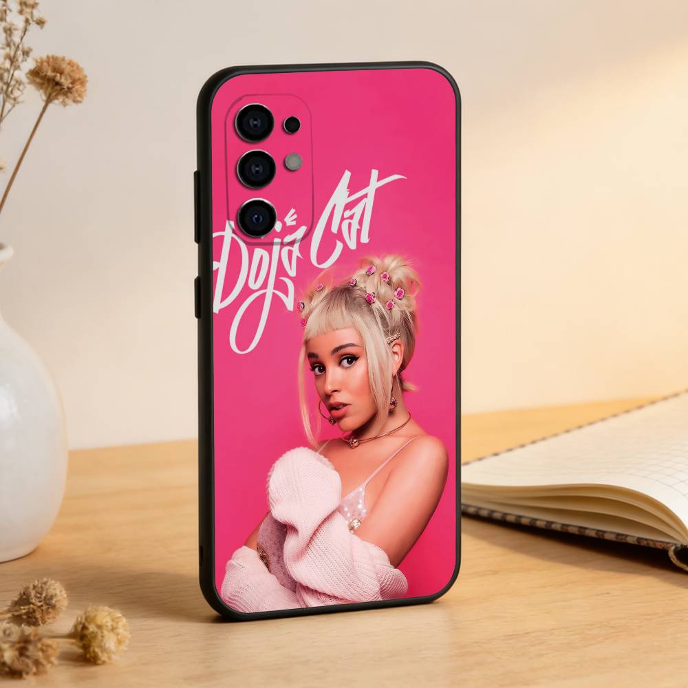 Doja Cat Singer Phone Case For Samsung S25,S24,S21,S22,S23,S30,Ultra,S20,Plus,Fe,Soft Silicone Black Cover