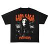 Women's Cotton Crew Neck Lady Gaga Mayhem Album Lady Gaga The Mayhem Ball Tour 2025 T-shirt