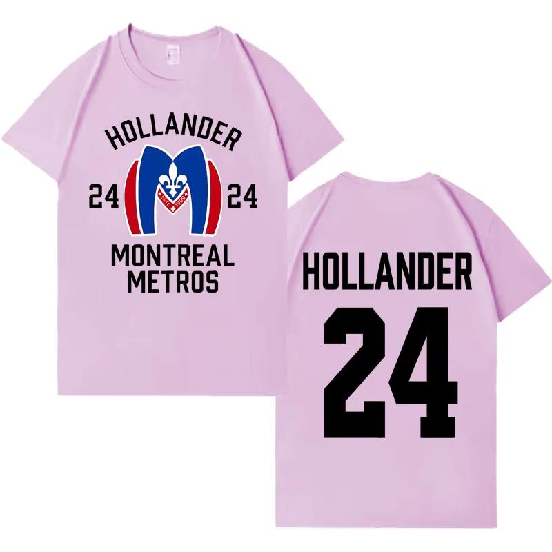 Heated Rivalry Shane Hollander 24 Montreal Metros Trendy Tee Shirt Mens Womens Gothic 2026 Pure Cotton Casual Graphics Tshirts
