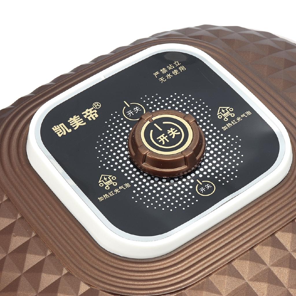 500W  Electric Foot Spa Bath Massager Rolling Vibration Heat Electric Oxygen Bubbles Foot Massage