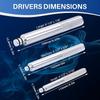 17PCS Bearing Race and Seal Driver Disc Tool Master Set Wheel Axle Bushing for Motorbikes Wheel Bearings