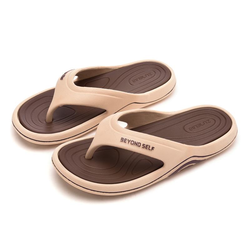 Men's Chappals Outdoor Summer Beach Slippers Non-Slip Thick Sole Home House Casual Sandals Wholesale Flip Flops Slippers for Men
