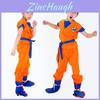 Vibrant Kids Adult Anime Dragon Ball Z Goku Cosplay Costume Set For Fancy Parties