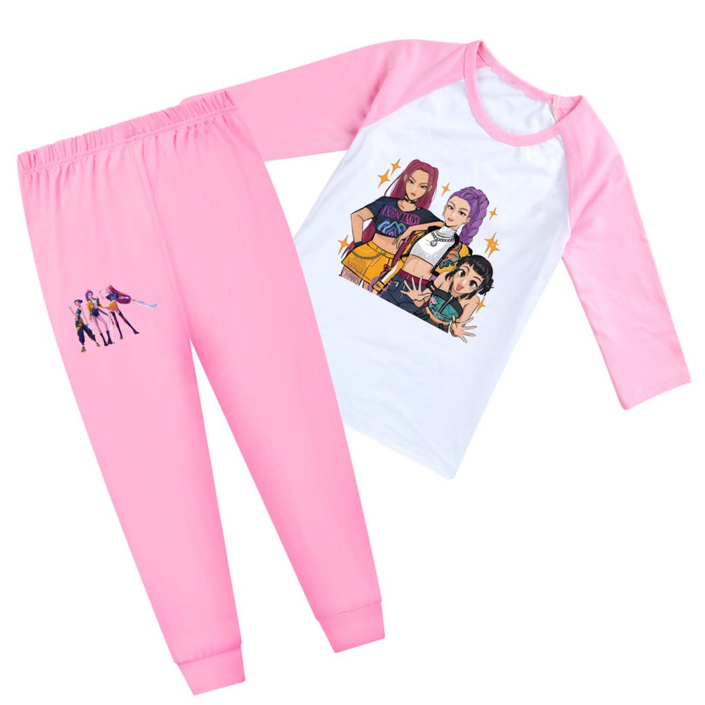 Children's Summer Sports T-shirt And Pants Two-piece Sportswear Set Half-sleeve Printed Suit