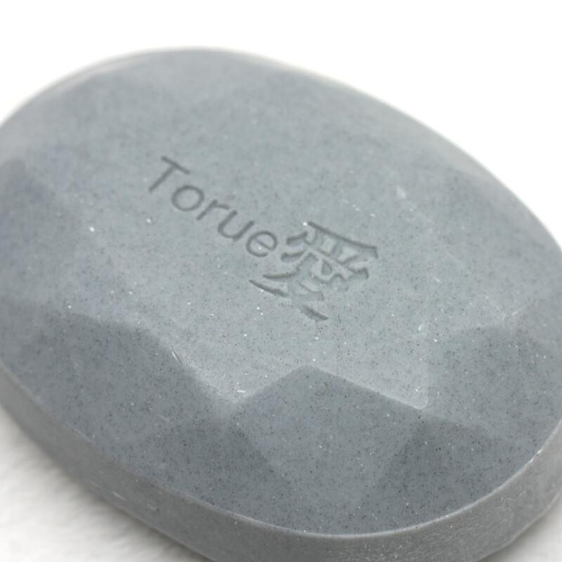 Очищающее мыло с турмалином, Мягкое щелочное успокаивающее мыло для красоты с минералами Toruae, 2 шт. Tourmaline soap (2 pieces)