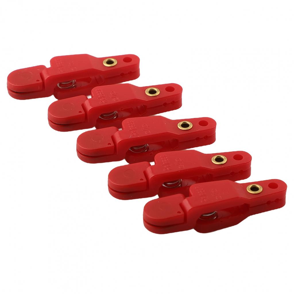 Adjustable Heavy Tension Line Weight Boat Fishing Downrigger Snap Release Clips