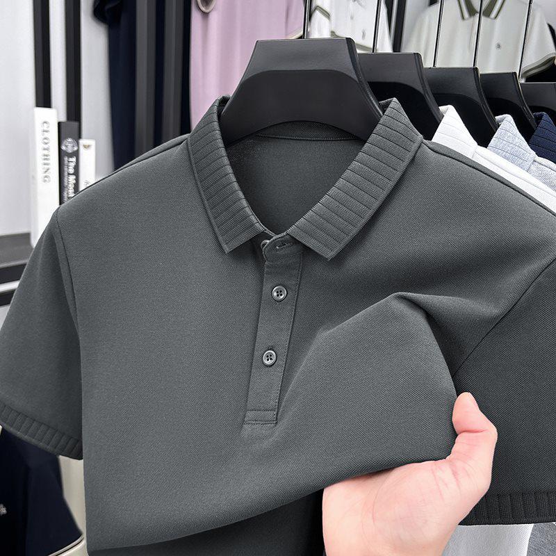 T298 Summer High-Quality Short Sleeve Business Casual Polo Shirt