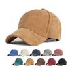 Women Men Adjustable Corduroy Baseball Cap Trucker Hat Casual Classic Visor Hat