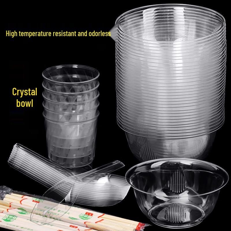 Jinyuan Disposable Plastic Tableware Set
