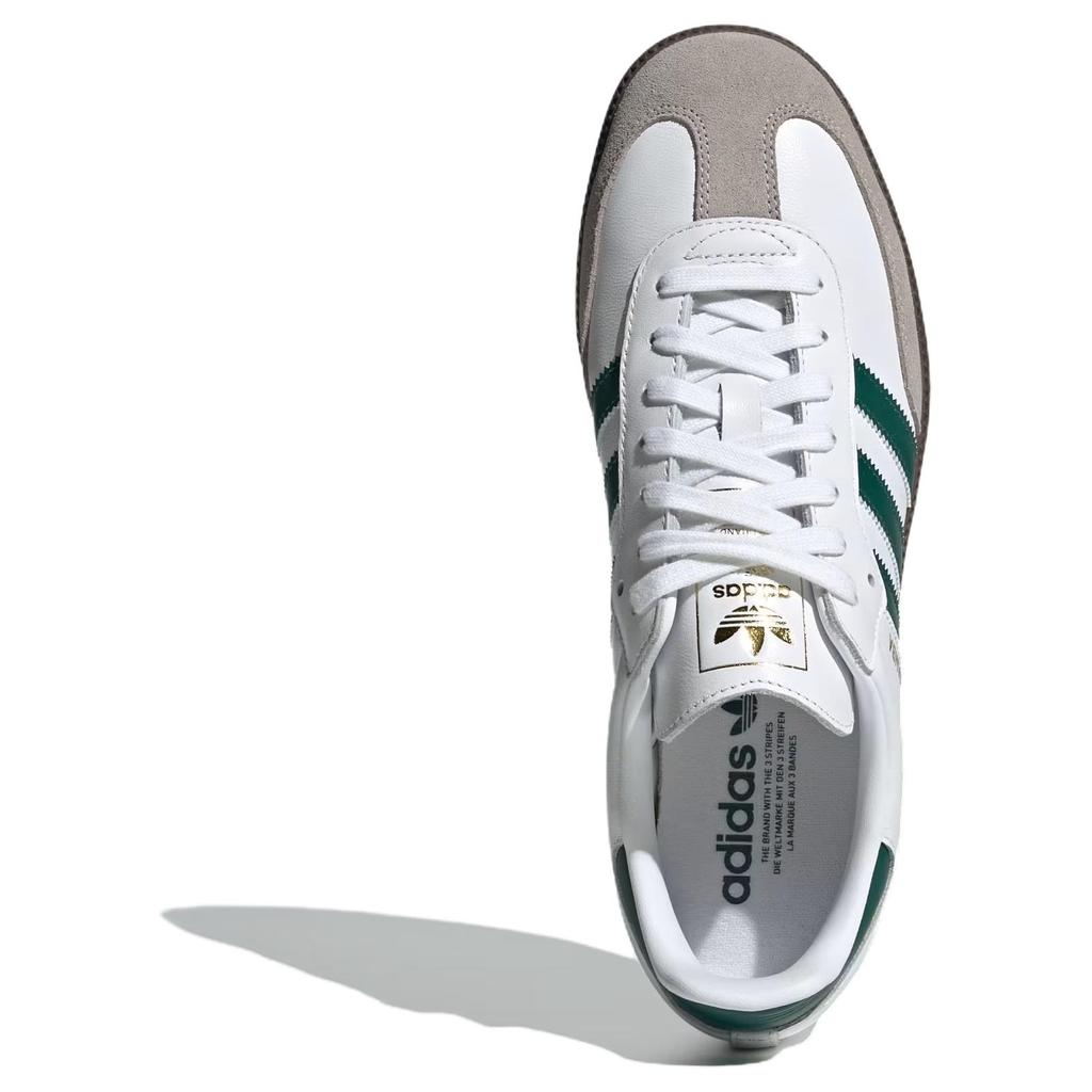 Adidas Samba OG Cloud White Collegiate Green Men Sneakers Clear-Granite JH8797