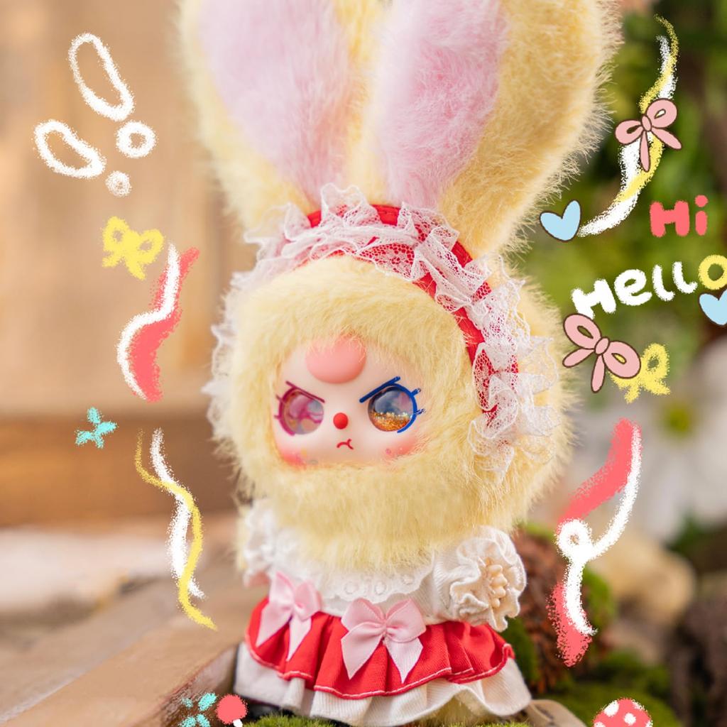 TOP TOY x Baby Three "Lolita's Dream" Series Plush Pendant [1 Piece] Gachapon Blind Box Figure Plastic Model Premium Toy Soft Vinyl Birthday Gift