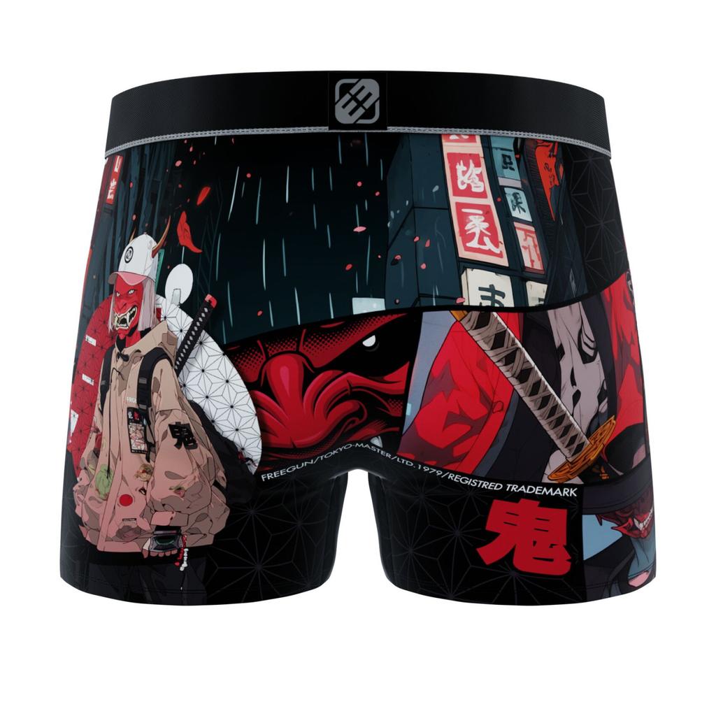 Set of 5 Men's Boxers Street Ninja