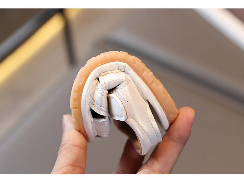 Baby Girl Summer Cherry Princess Squeaky Sandals - Soft Sole, Non-slip Toddler Shoes