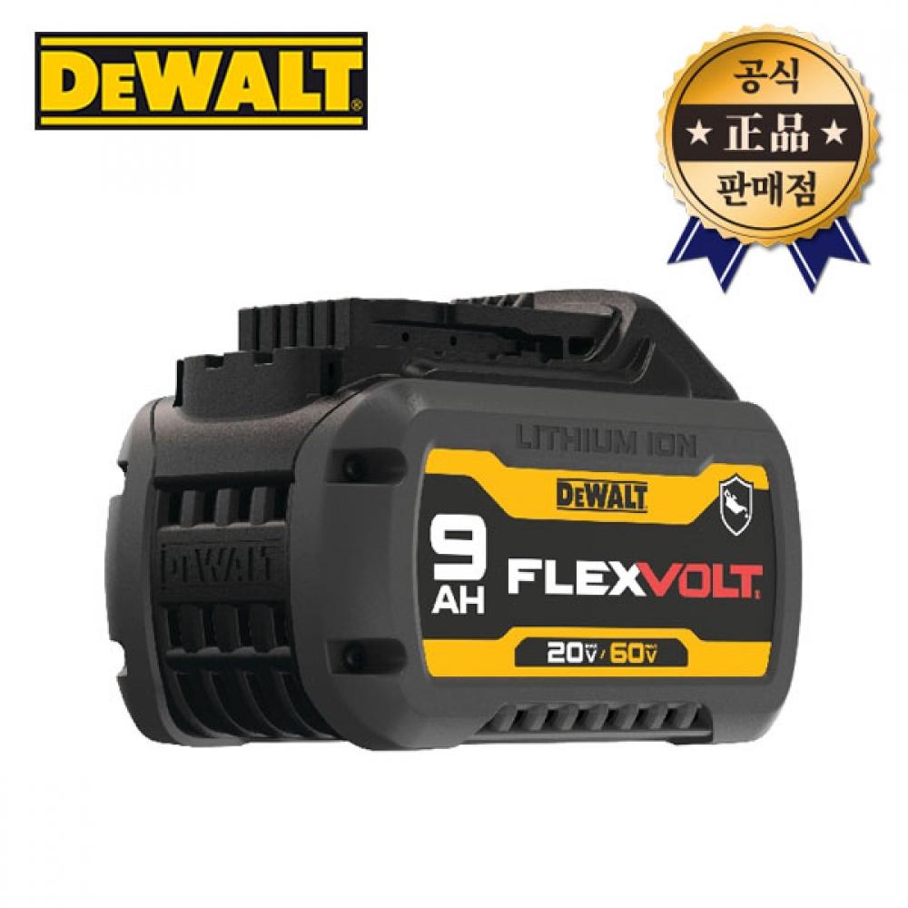 

Литий-ионный аккумулятор Dewalt DCB609G 20 В 9,0 Ач 60 В 3,0 Ач