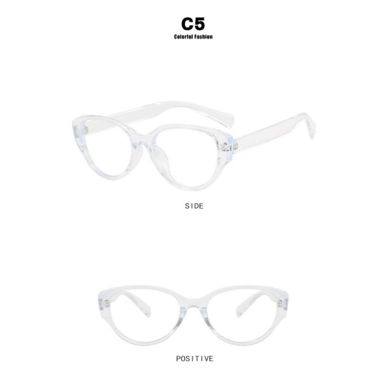2024 Neue Damenbrillenfassung Cat-Eye Marken-Designer Computerbrille