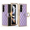 Luksusowe galwanizowane etui Fold7 do Samsung Galaxy Z Fold 7 6 5 4 Damskie etui ochronne z osłoną ekranu