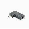 1Pcs Left Right 90 Angle Type C Female To Micro Usb Male Charger Data Otg Cable Adapter Diy Accessories