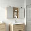 Bathroom Cabinet Set 3 Pcs 120 X 10.5 X 60.5 Cm Particleboard