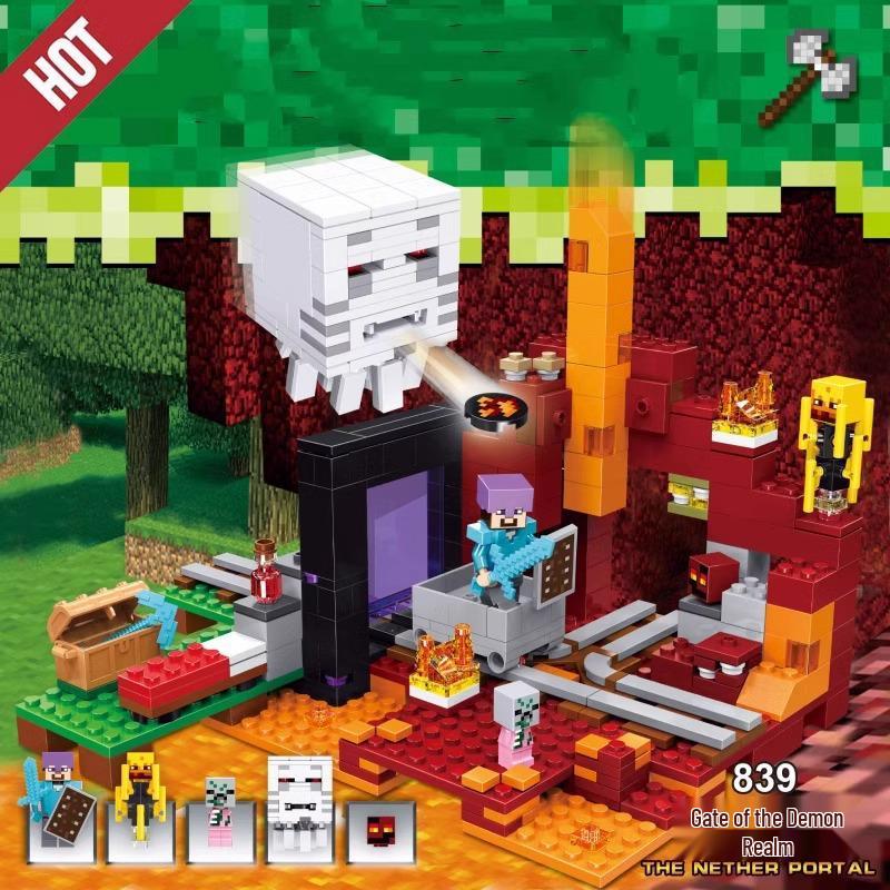 World Assembly Chinese Building Blocks: Cave Village Set for Kids