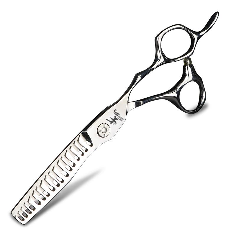 Tail Dynamic Scissors 6 Inch Japanese 440C Steel Hair Scissors Barber Cutting Scissors and Thinning Scissors
