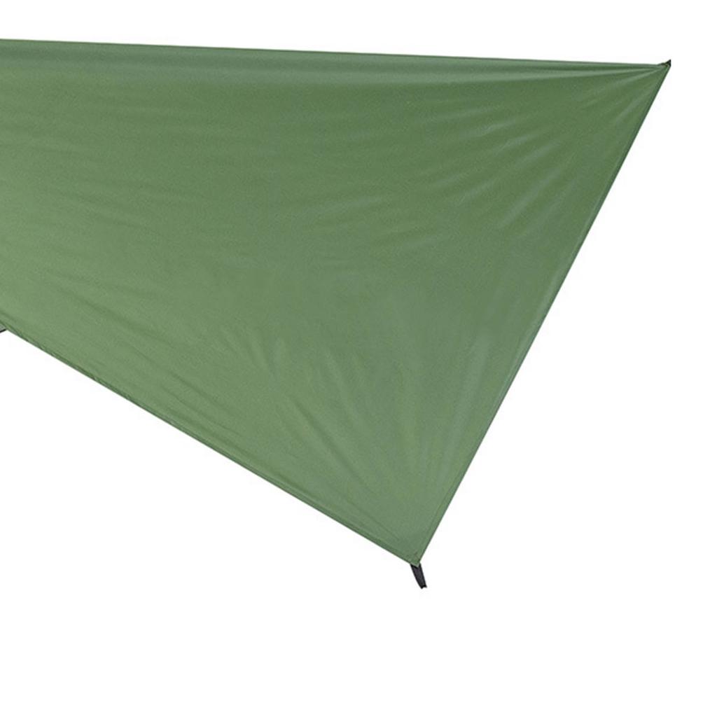 Tent Canopy Waterproof Sunproof Multifunctional Tent Awning for Outdoor Camping Beach Silvery Green 230x140CM